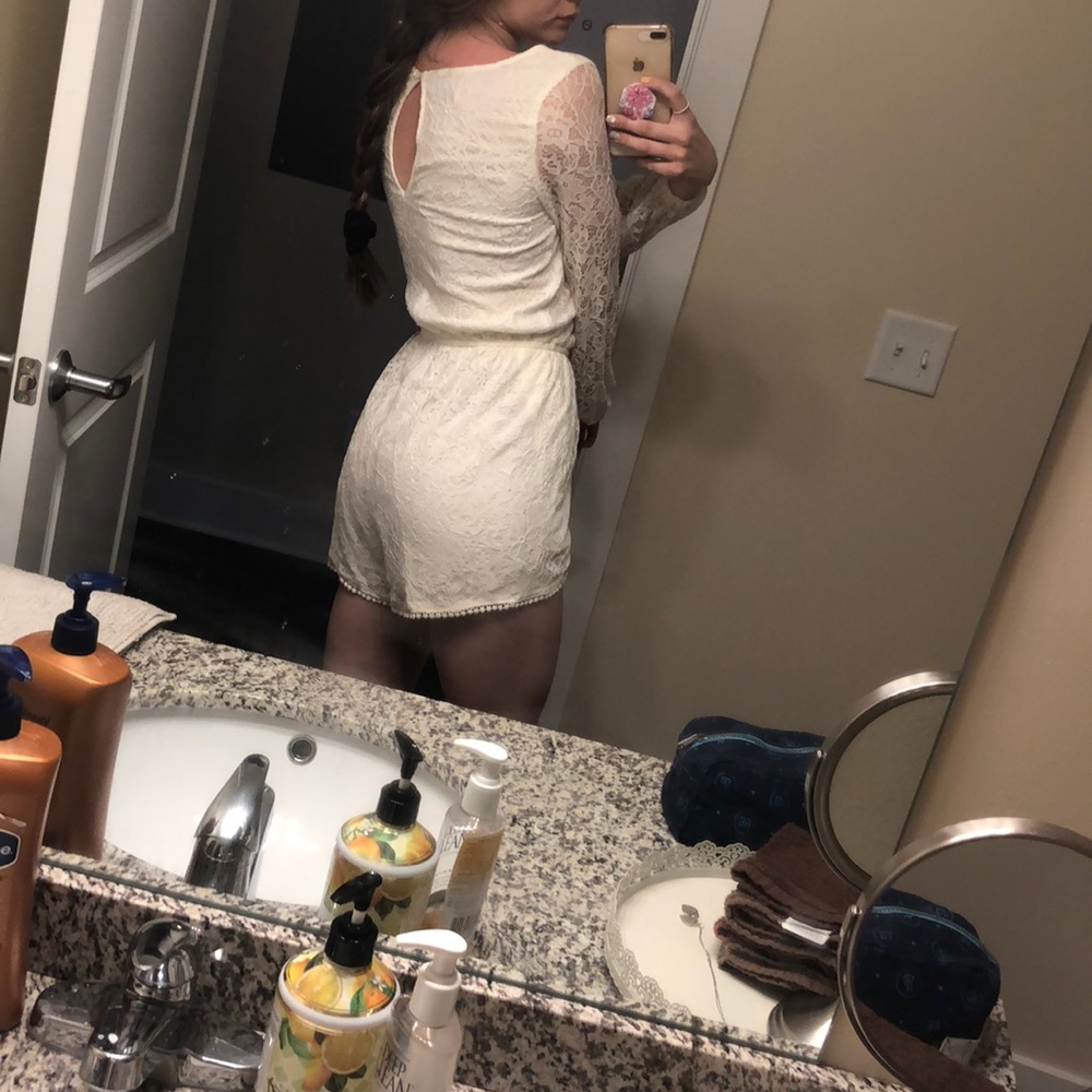 long sleeve romper